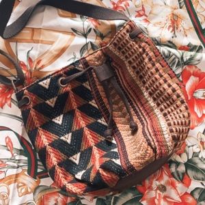 NWT World Market Cinch Bucket Purse